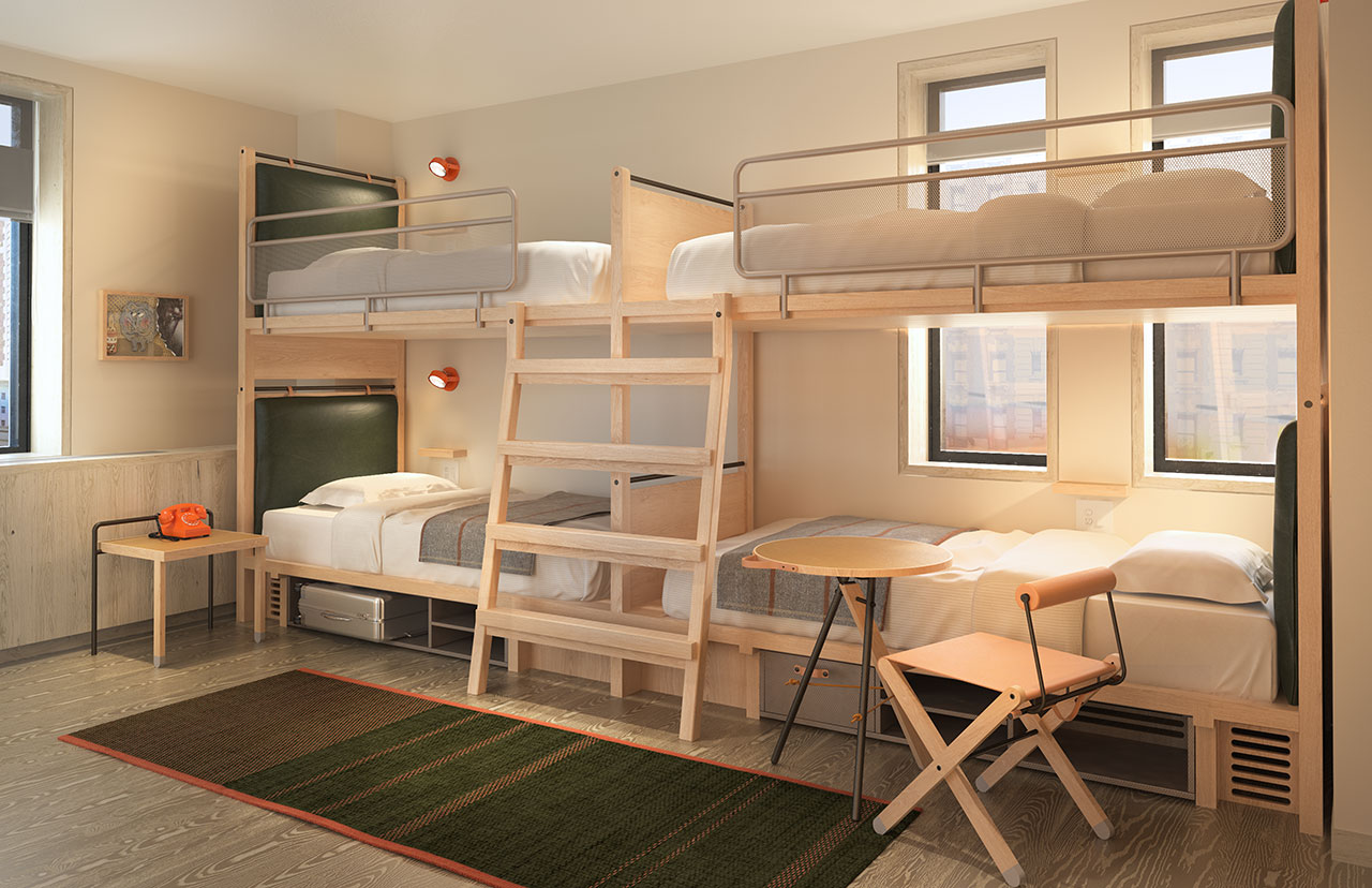 Twin Quad Room