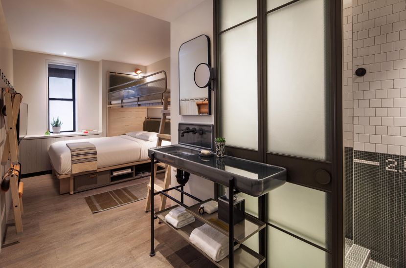 Queen Twin Loft Bedroom