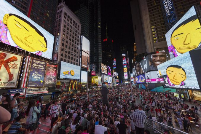 Midnight Moment: Times Square