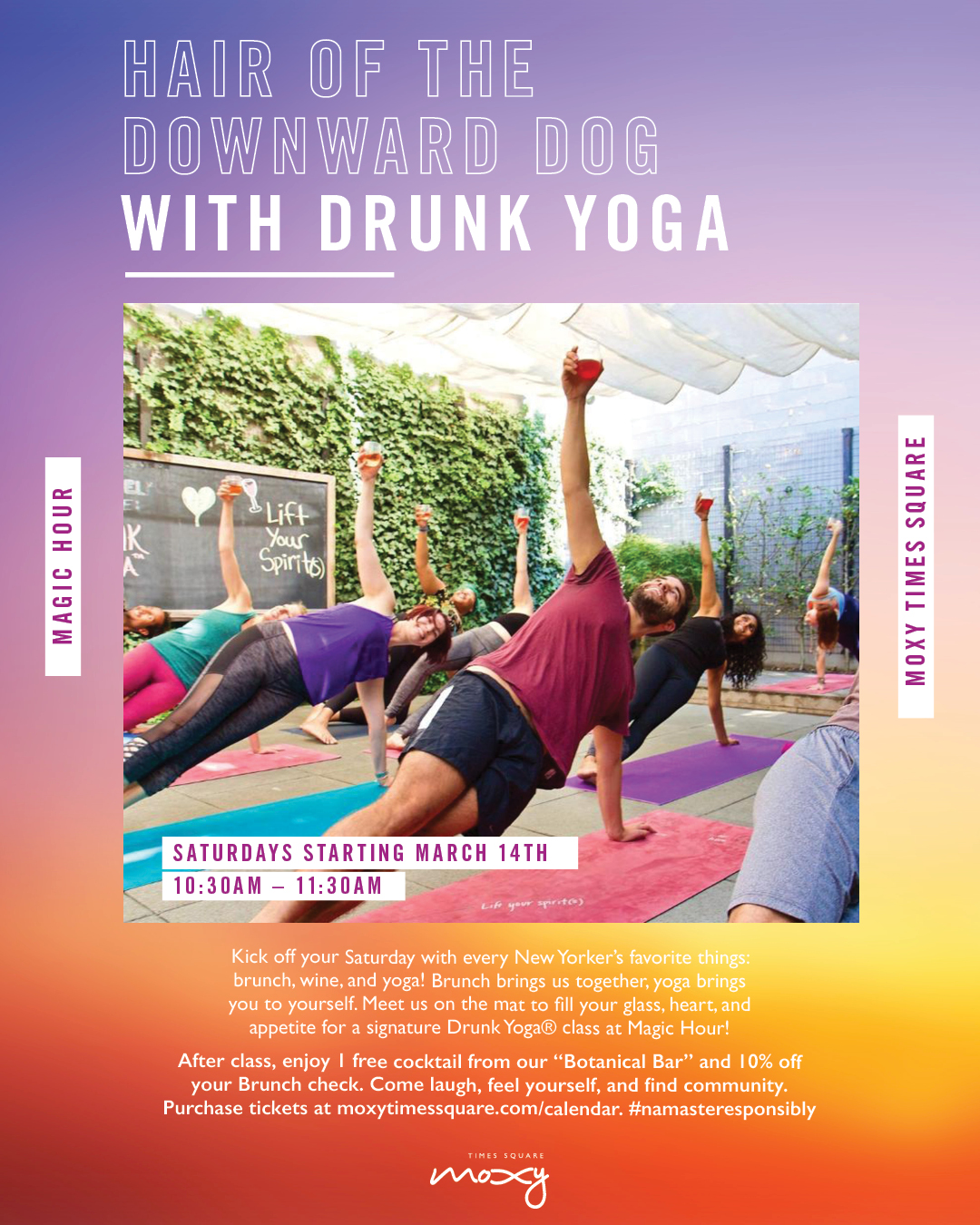Drunk Yoga